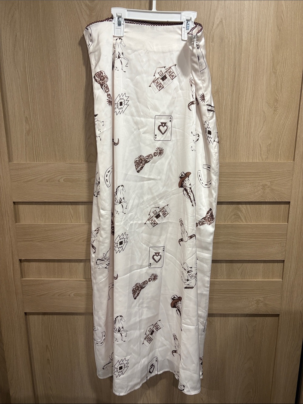 Western Print Skirt